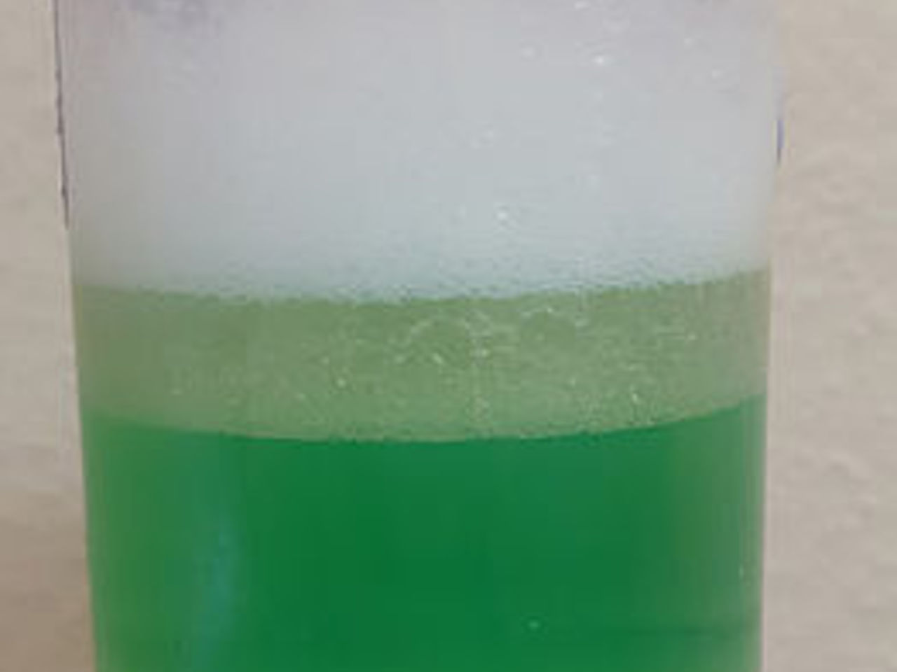Experiment Wasser